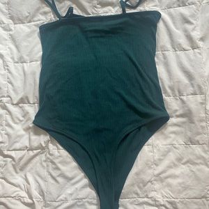 Pretty Little Thing emerald body suit